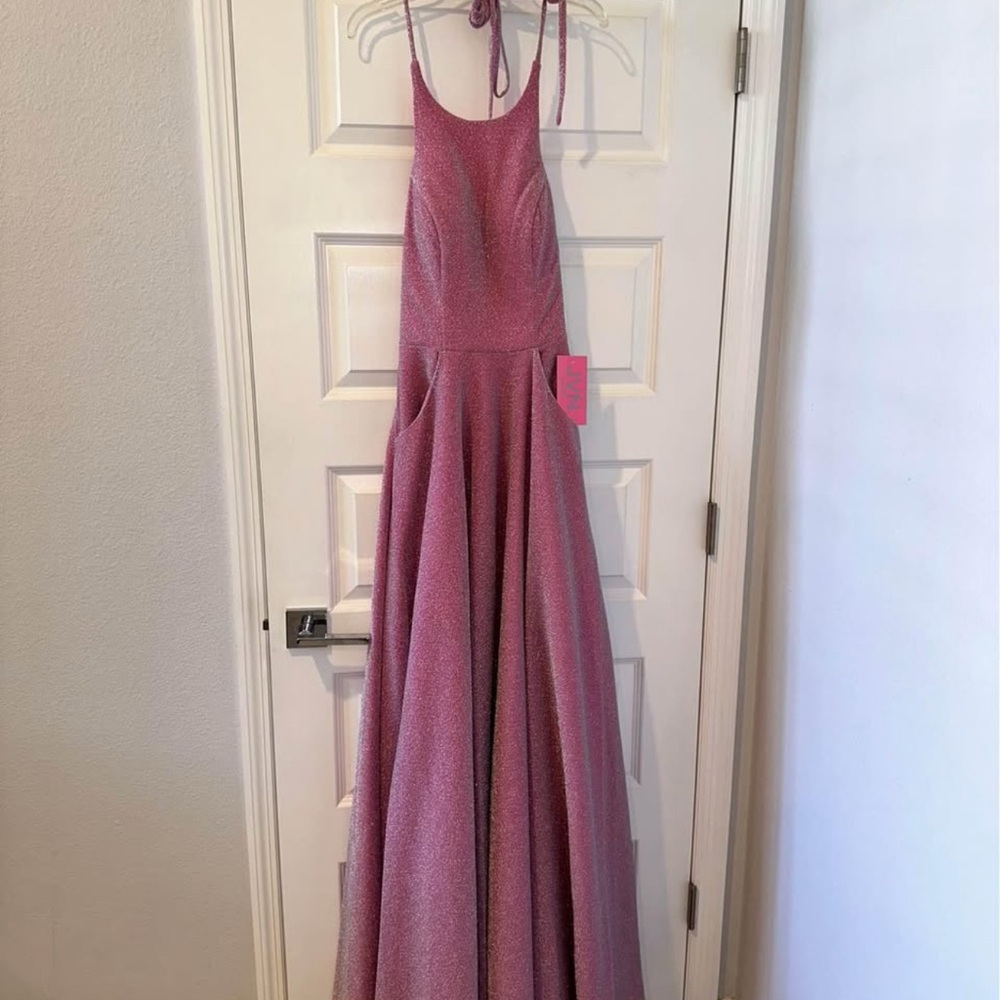 JVN by Jovani Pink Gown